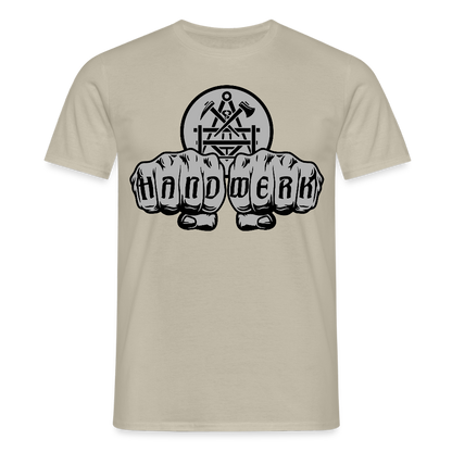 Unisex T-Shirt "Betonbauer" Sandbeige Männer T-Shirt {{ color }}