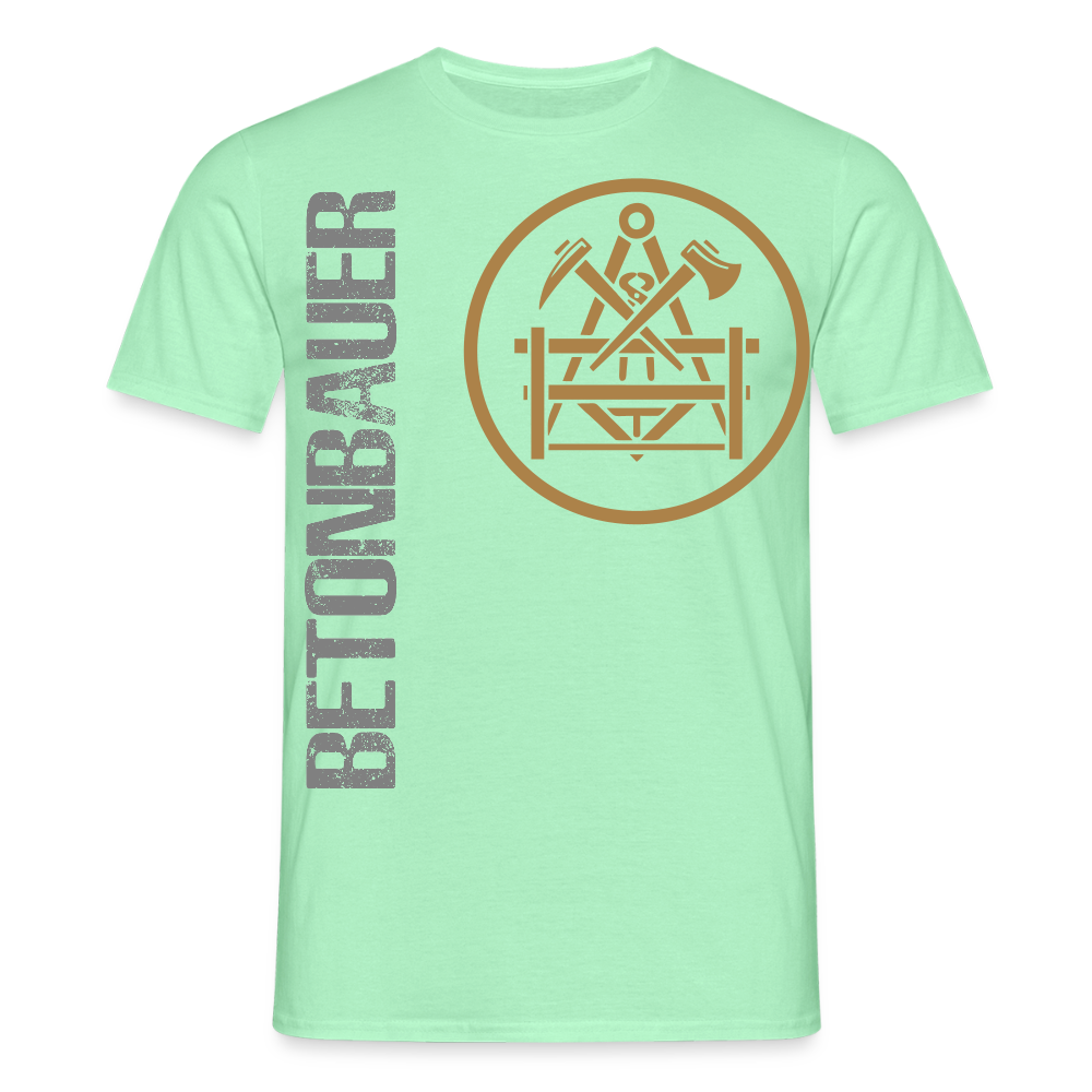 Unisex T-Shirt "Betonbauer" Mintgrün Männer T-Shirt {{ color }}