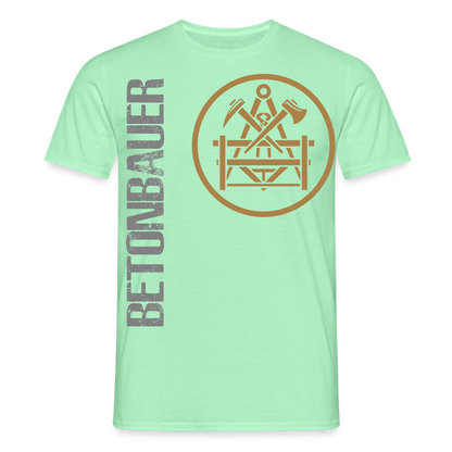 Unisex T-Shirt "Betonbauer" Mintgrün Männer T-Shirt {{ color }}