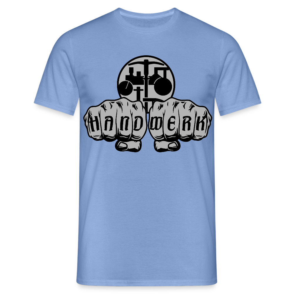 Unisex T-Shirt "Strassenbauer" carolina blue Männer T-Shirt {{ color }}