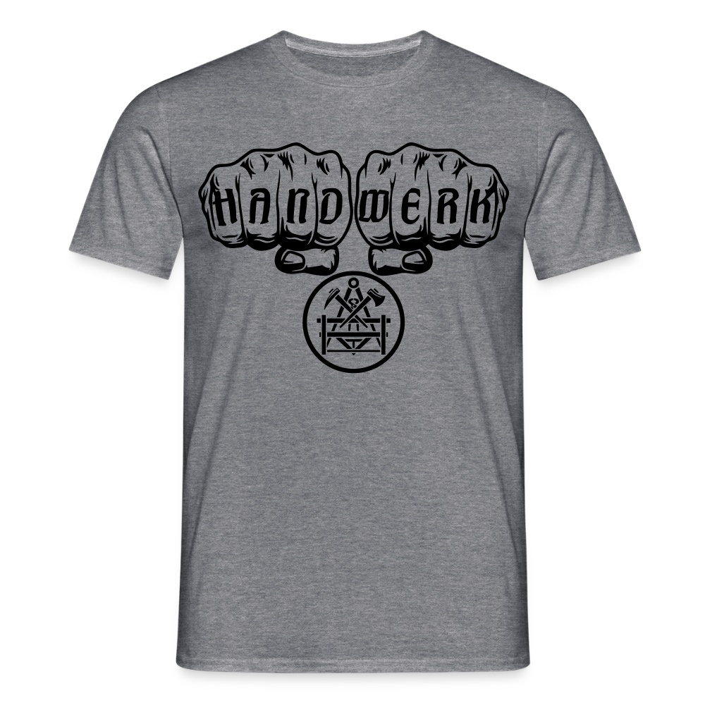 Unisex T-Shirt "Betonbauer" Graphit meliert Männer T-Shirt {{ color }}