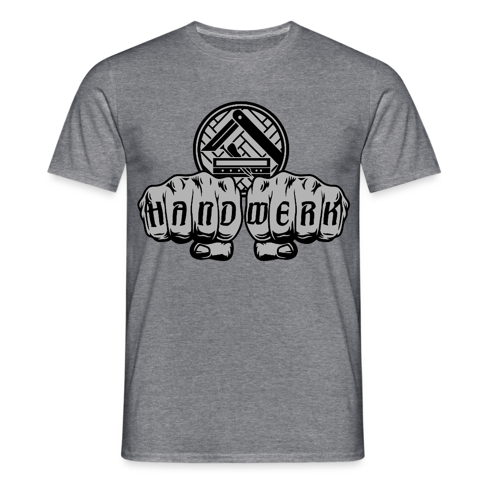 Unisex T-Shirt "Parkettleger" Graphit meliert Männer T-Shirt {{ color }}