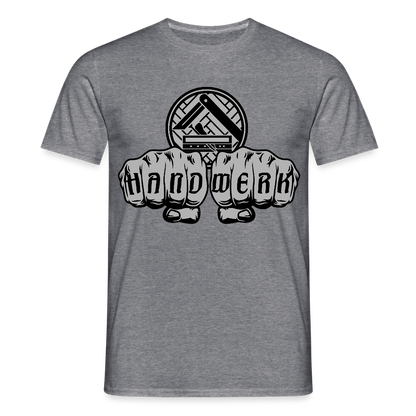 Unisex T-Shirt "Parkettleger" Graphit meliert Männer T-Shirt {{ color }}