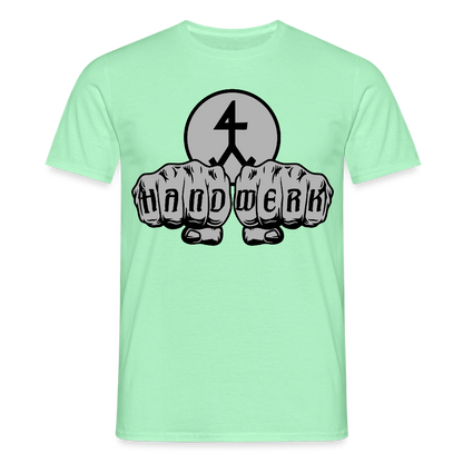 Unisex T-Shirt "Steinmetz" Mintgrün Männer T-Shirt {{ color }}