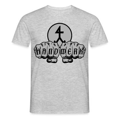 Unisex T-Shirt "Steinmetz" Grau meliert Männer T-Shirt {{ color }}