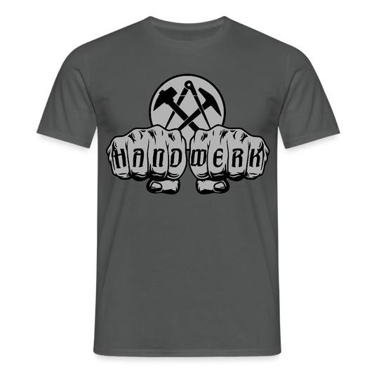 Unisex T-Shirt "Dachdecker" Anthrazit Männer T-Shirt {{ color }}