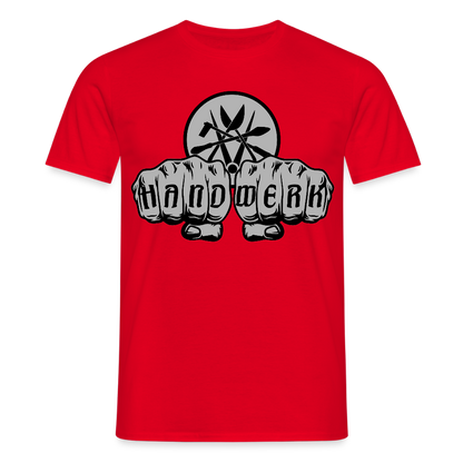 Unisex T-Shirt "Spengler" Rot Männer T-Shirt {{ color }}