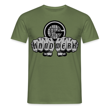 Unisex T-Shirt "Gerüstbauer" Militärgrün Männer T-Shirt {{ color }}