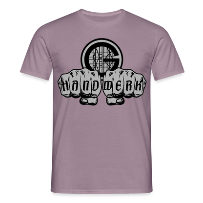 Unisex T-Shirt "Gerüstbauer" Lilagrau Männer T-Shirt {{ color }}