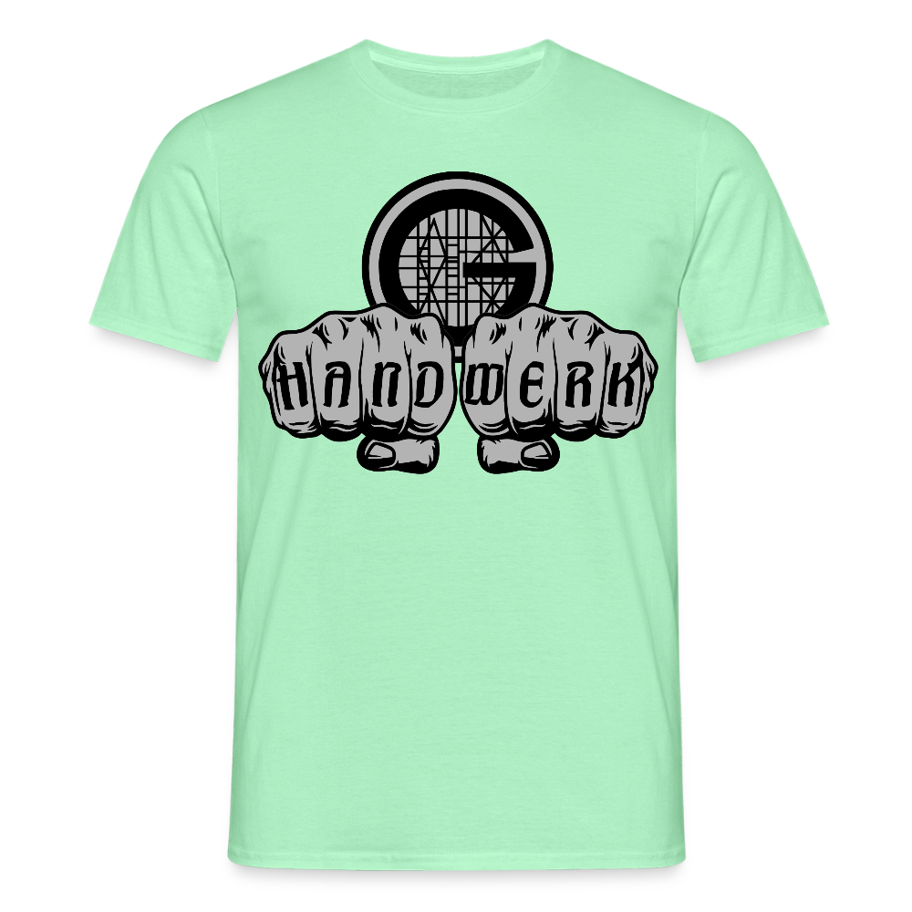 Unisex T-Shirt "Gerüstbauer" Mintgrün Männer T-Shirt {{ color }}