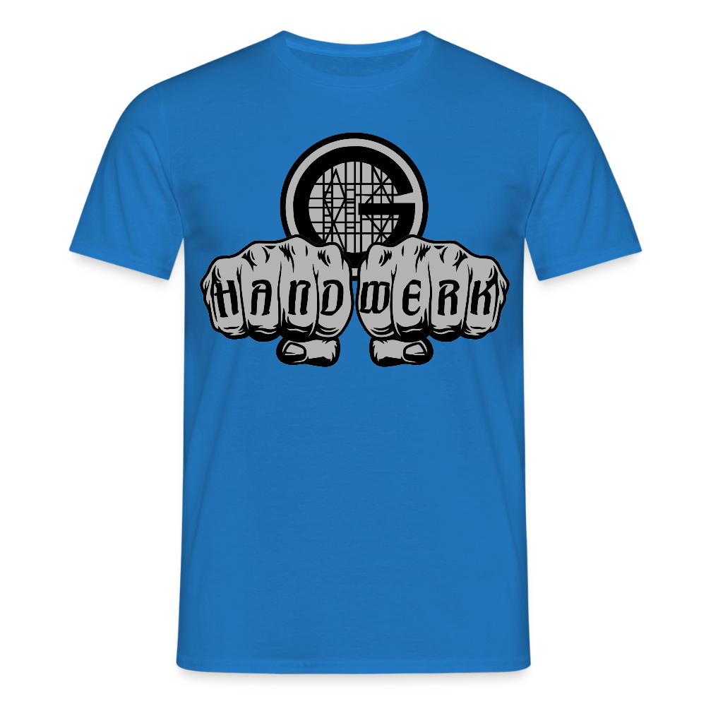 Unisex T-Shirt "Gerüstbauer" Royalblau Männer T-Shirt {{ color }}