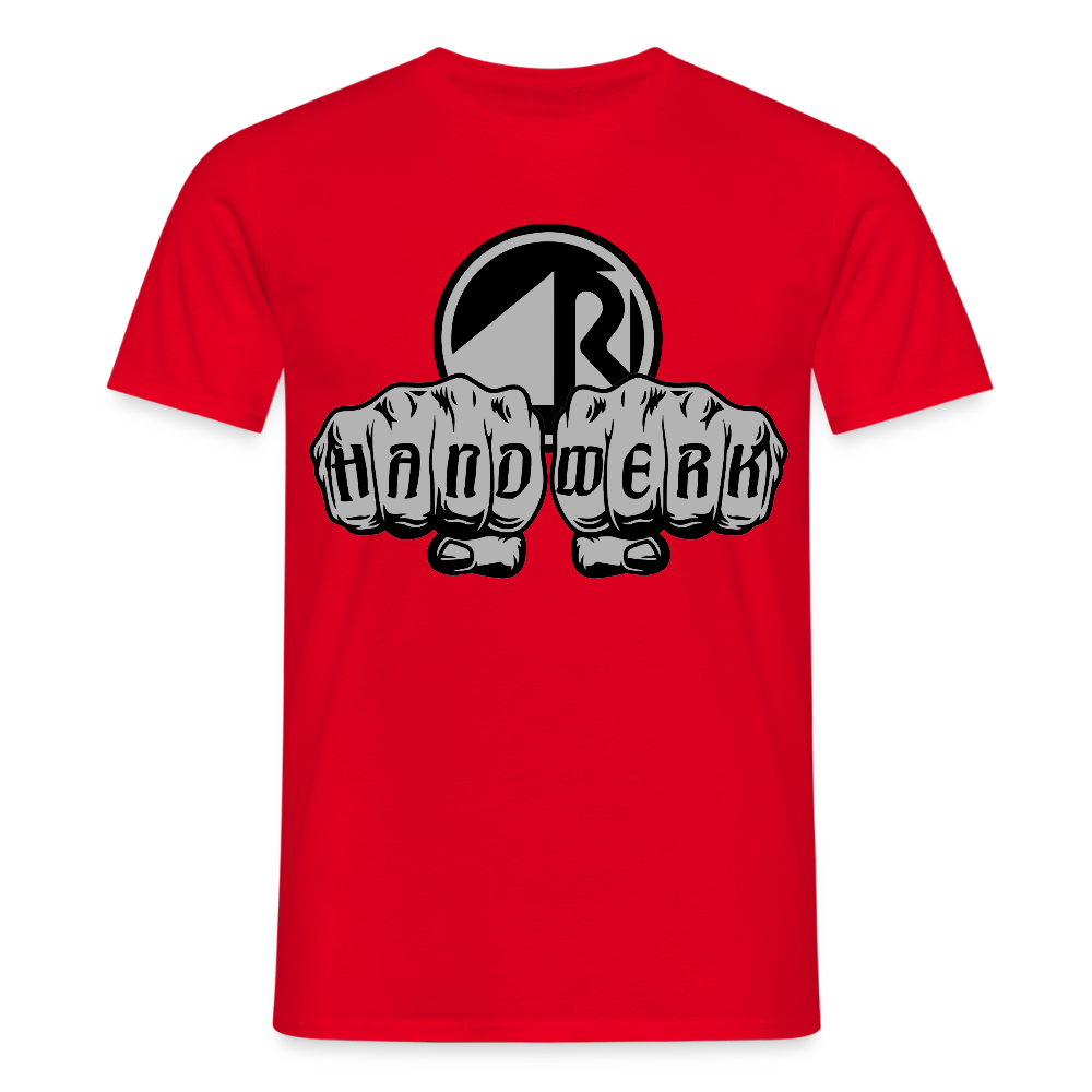 Unisex T-Shirt "Raumausstatter" Rot Männer T-Shirt {{ color }}