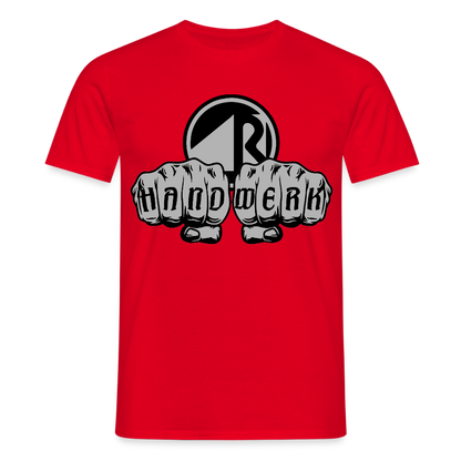 Unisex T-Shirt "Raumausstatter" Rot Männer T-Shirt {{ color }}