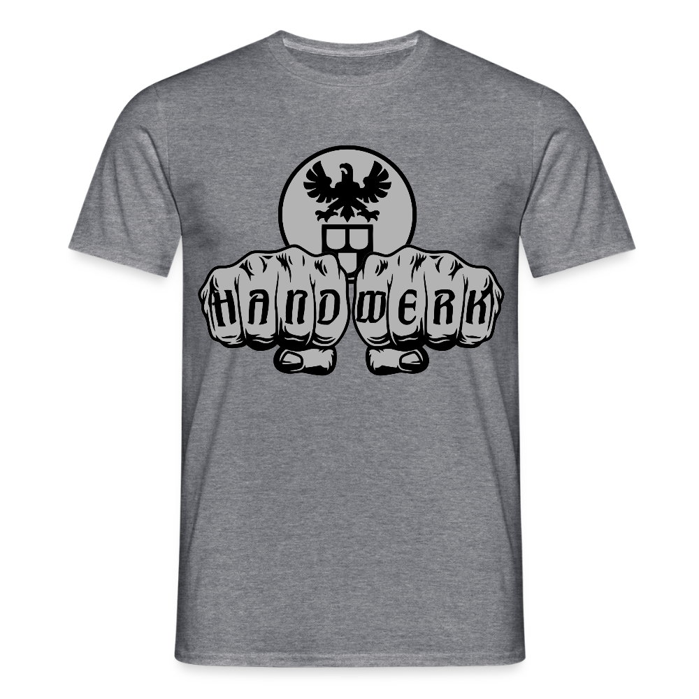 Unisex T-Shirt "Maler" Graphit meliert Männer T-Shirt {{ color }}