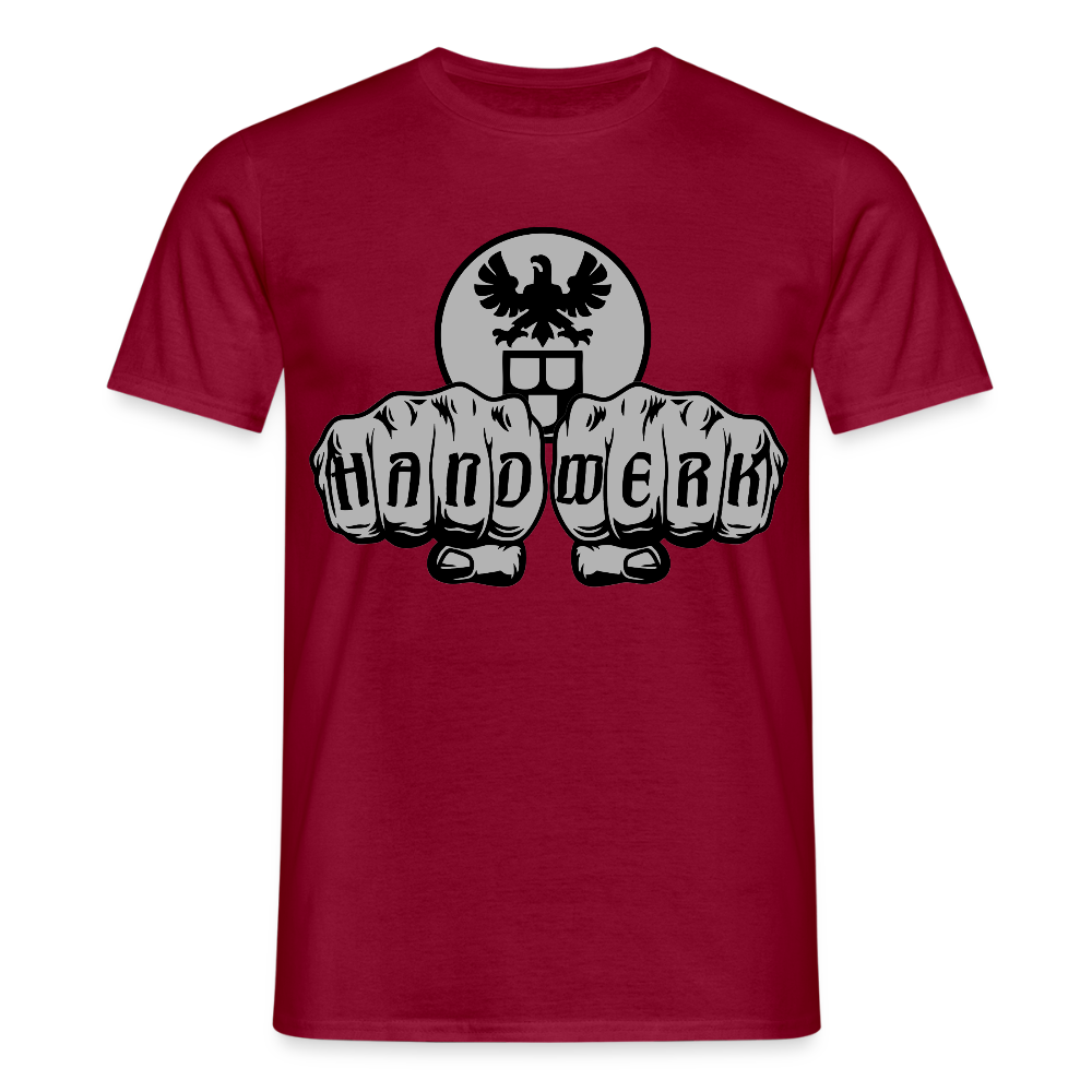 Unisex T-Shirt "Maler" Ziegelrot Männer T-Shirt {{ color }}