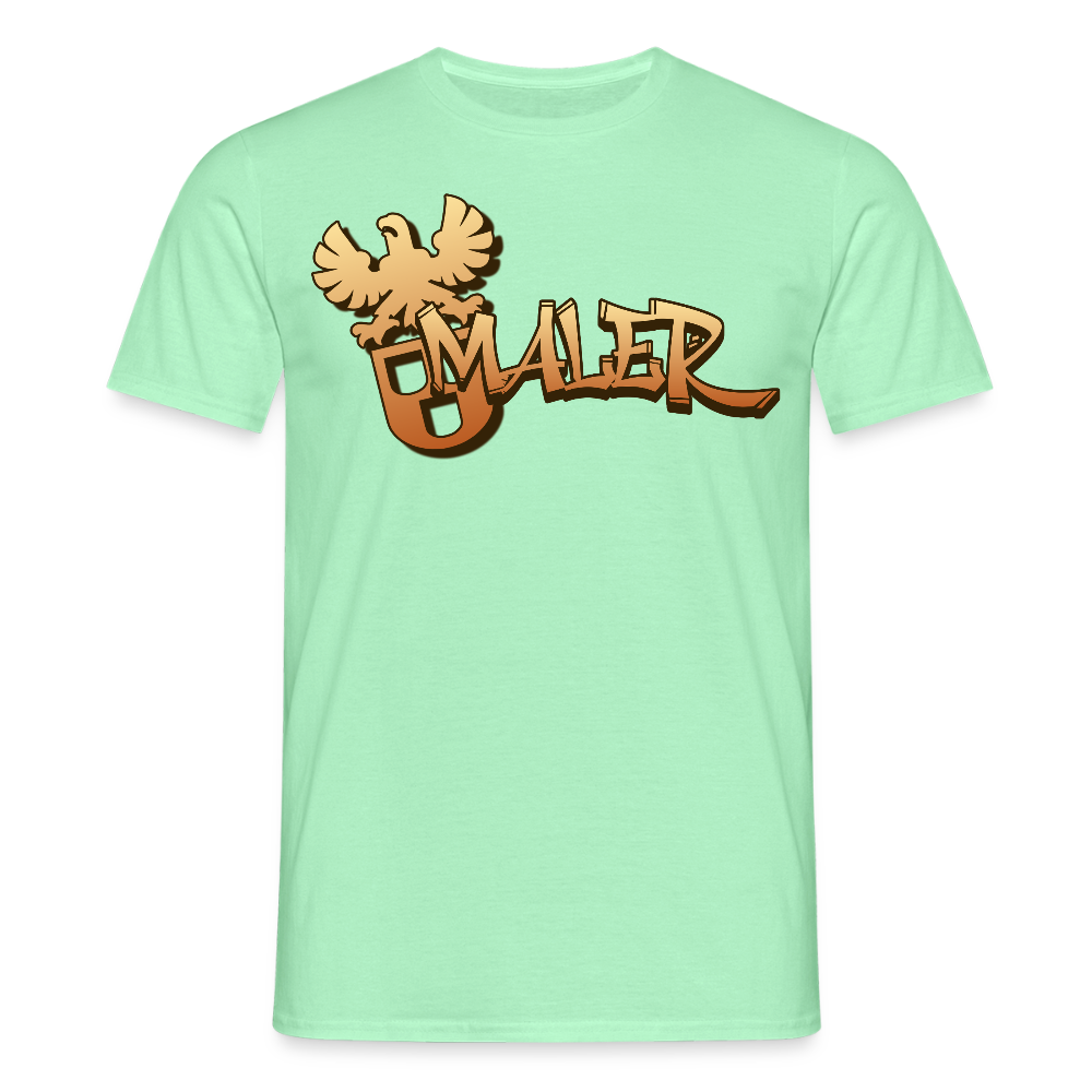 Unisex T-Shirt "Maler" Mintgrün Männer T-Shirt {{ color }}