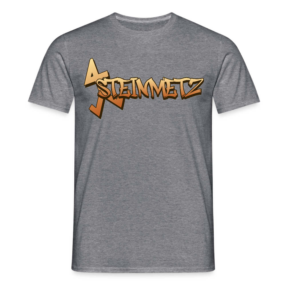 Unisex T-Shirt "Steinmetz" Graphit meliert Männer T-Shirt {{ color }}