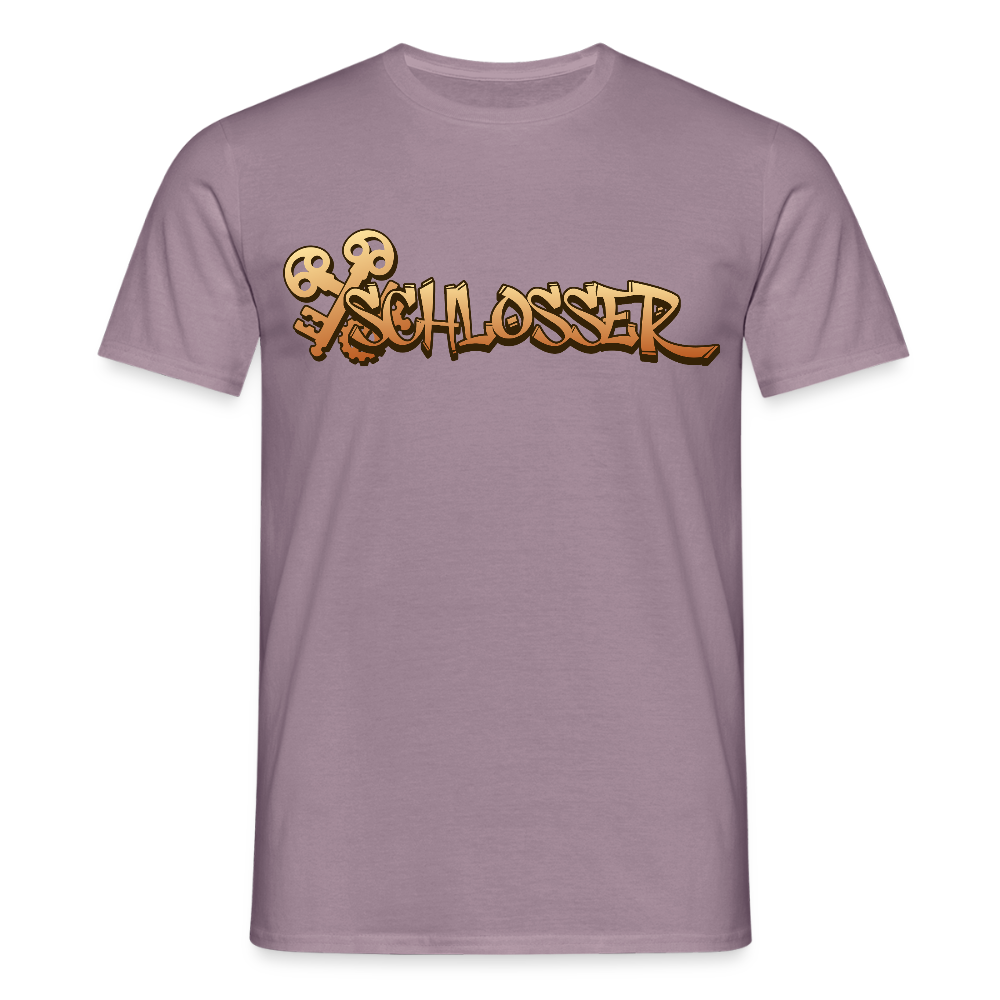 Unisex T-Shirt "Schlosser" Lilagrau Männer T-Shirt {{ color }}