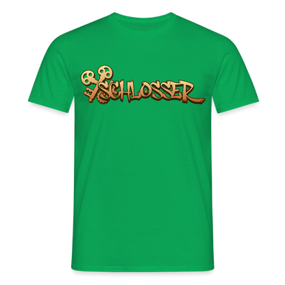 Unisex T-Shirt "Schlosser" Kelly Green Männer T-Shirt {{ color }}