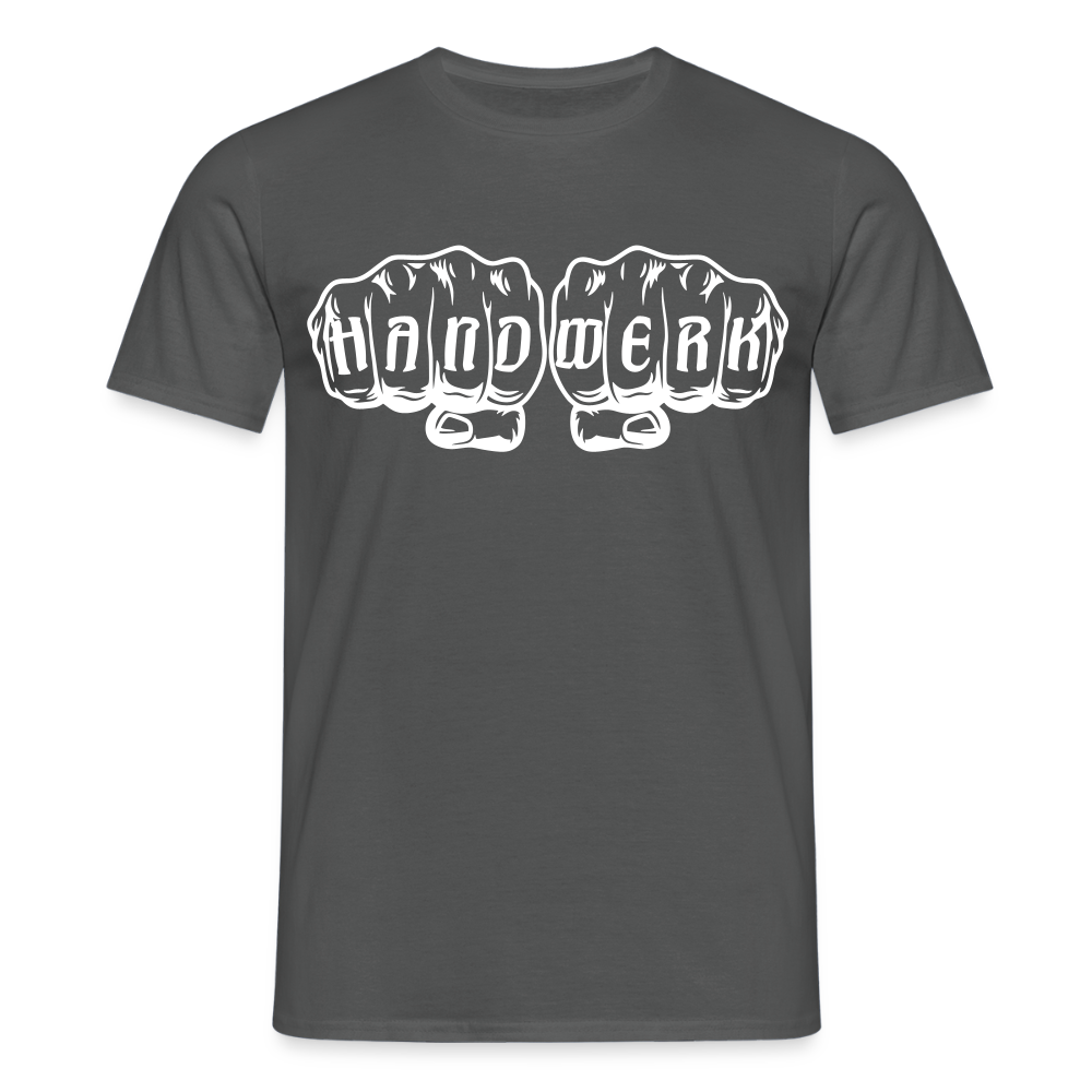 Unisex T-Shirt "Handwerk" Anthrazit Männer T-Shirt {{ color }}