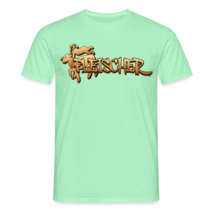 Unisex T-Shirt "Fleischer" Mintgrün Männer T-Shirt {{ color }}