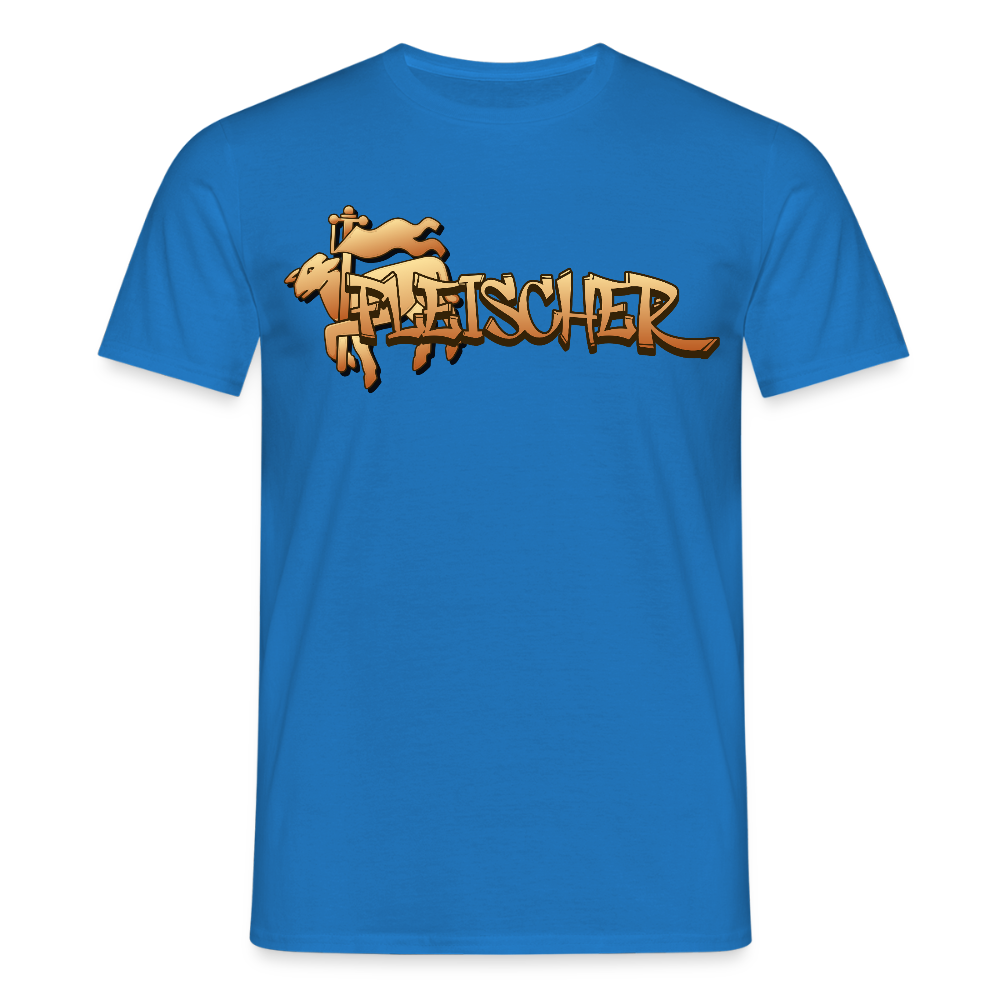 Unisex T-Shirt "Fleischer" Royalblau Männer T-Shirt {{ color }}