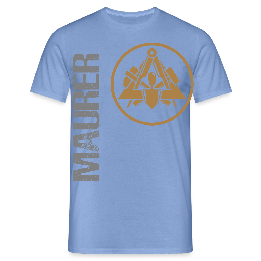 Unisex T-Shirt "Maurer" carolina blue Männer T-Shirt {{ color }}