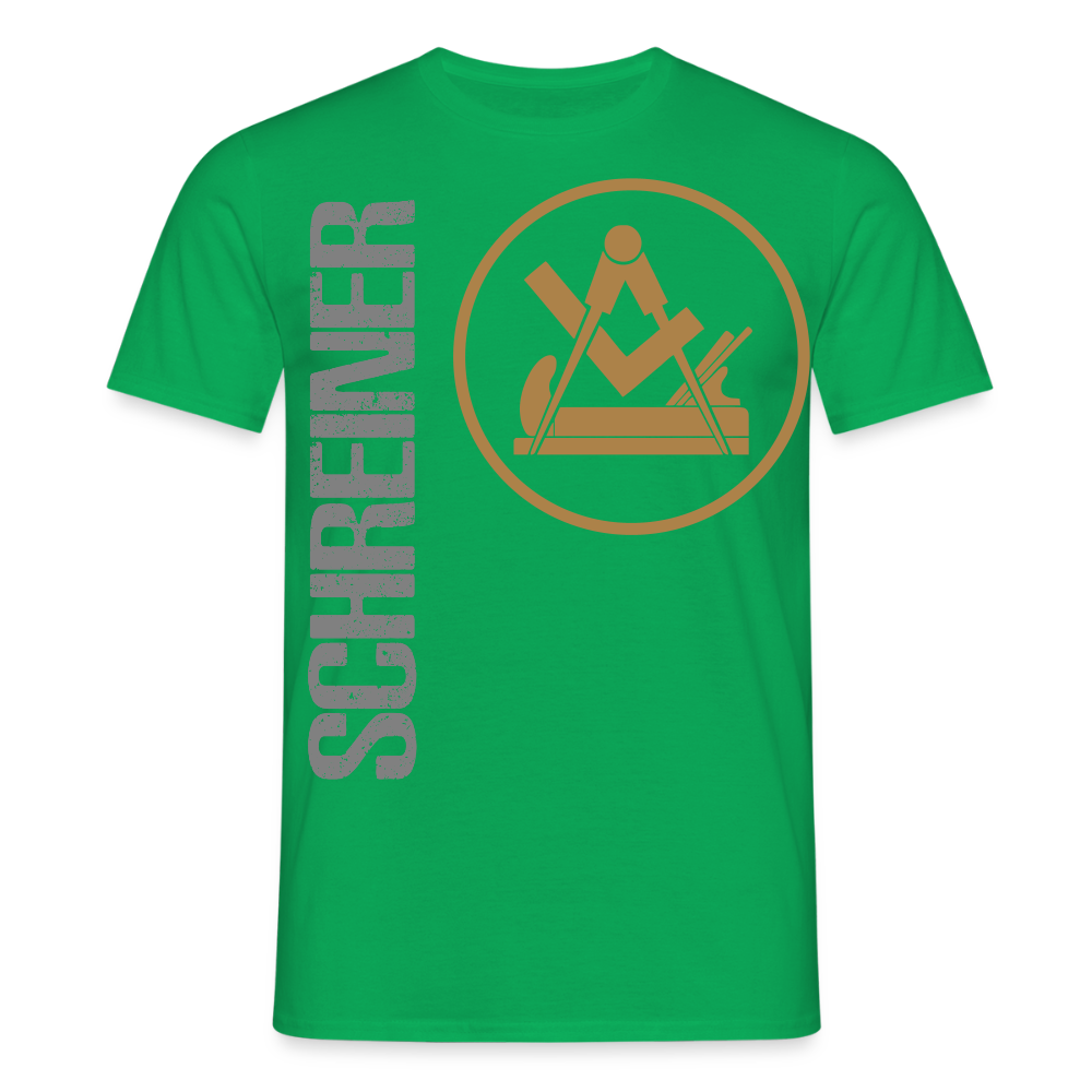 Unisex T-Shirt "Schreiner" Kelly Green Männer T-Shirt {{ color }}