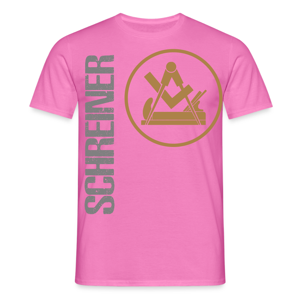 Unisex T-Shirt "Schreiner" Pink Männer T-Shirt {{ color }}