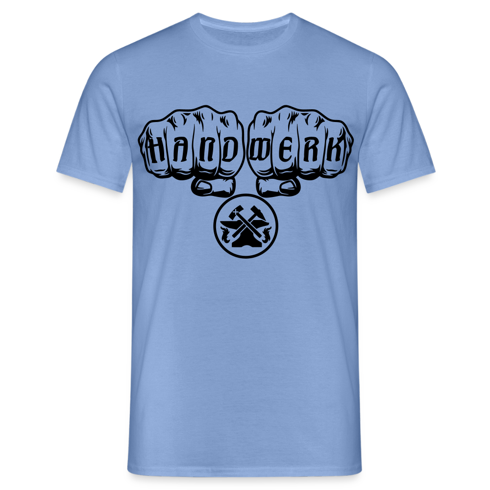 Unisex T-Shirt "Metallbauer" carolina blue Männer T-Shirt {{ color }}