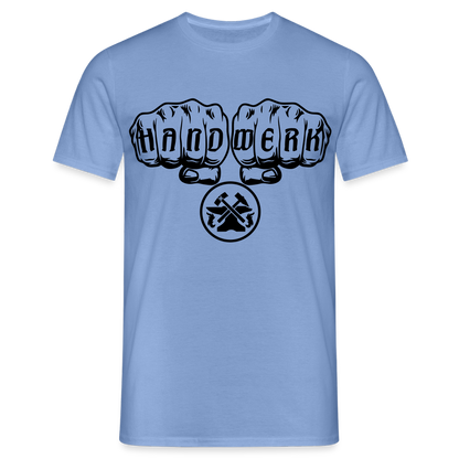 Unisex T-Shirt "Metallbauer" carolina blue Männer T-Shirt {{ color }}