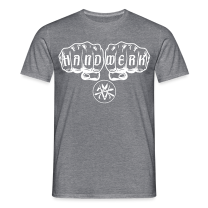 Unisex T-Shirt "Spengler" Graphit meliert Männer T-Shirt {{ color }}