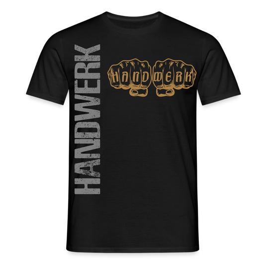 Unisex T-Shirt "Handwerk24" Schwarz Männer T-Shirt {{ color }}