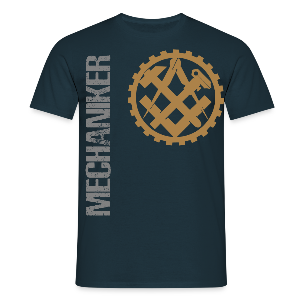 Unisex T-Shirt "Mechaniker" Navy Männer T-Shirt {{ color }}