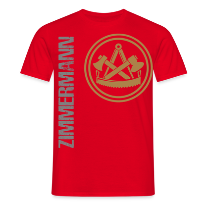 Unisex T-Shirt "Zimmermann" Männer T-Shirt {{ color }}