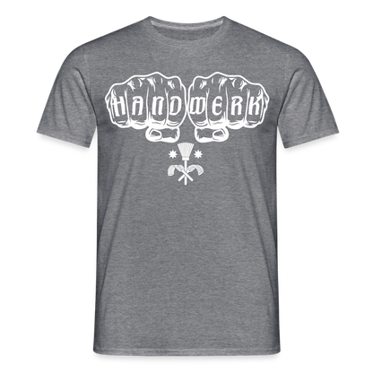 Unisex T-Shirt "Schornsteinfeger" Graphit meliert Männer T-Shirt {{ color }}
