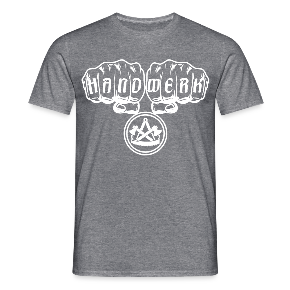 Unisex T-Shirt "Zimmermann" Graphit meliert Männer T-Shirt {{ color }}