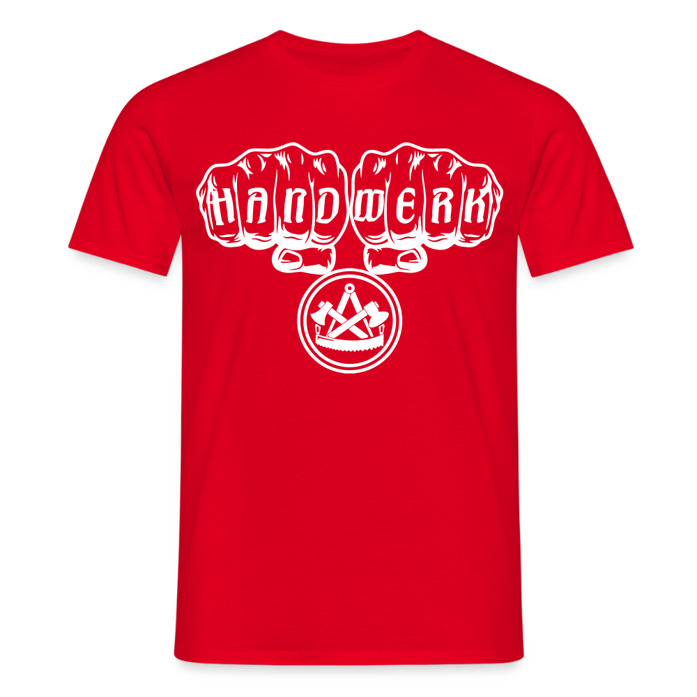 Unisex T-Shirt "Zimmermann" Rot Männer T-Shirt {{ color }}