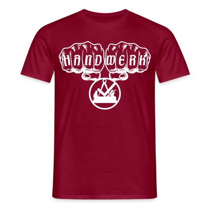 Unisex T-Shirt "Schreiner" Ziegelrot Männer T-Shirt {{ color }}