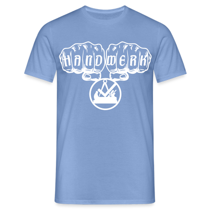 Unisex T-Shirt "Schreiner" carolina blue Männer T-Shirt {{ color }}