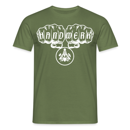 Unisex T-Shirt "Maurer" Militärgrün Männer T-Shirt {{ color }}