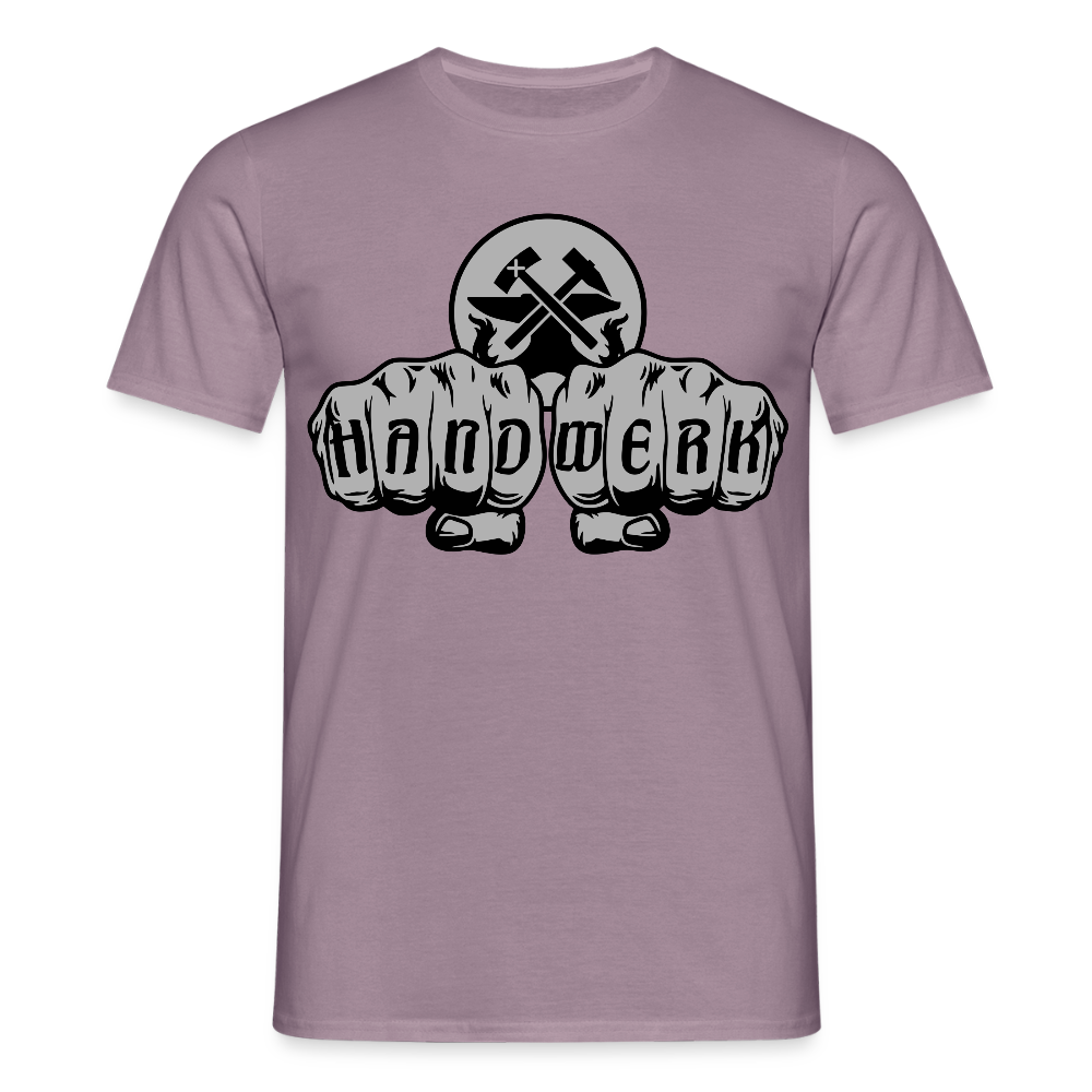 Unisex T-Shirt "Metallbauer" Lilagrau Männer T-Shirt {{ color }}