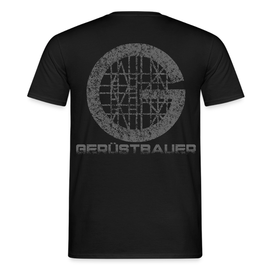 Unisex T-Shirt "Gerüstbauer" Schwarz Männer T-Shirt {{ color }}
