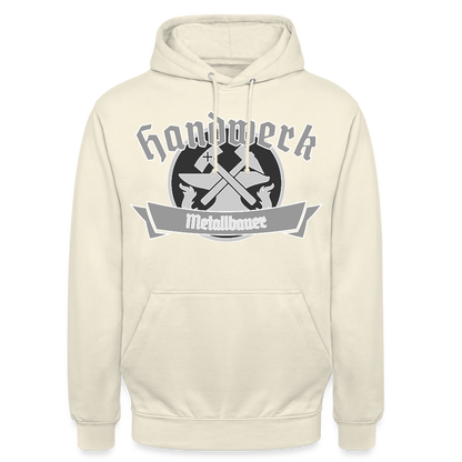 Unisex Hoodie "Metallbauer" Vanille-Milchshake Unisex Hoodie {{ color }}