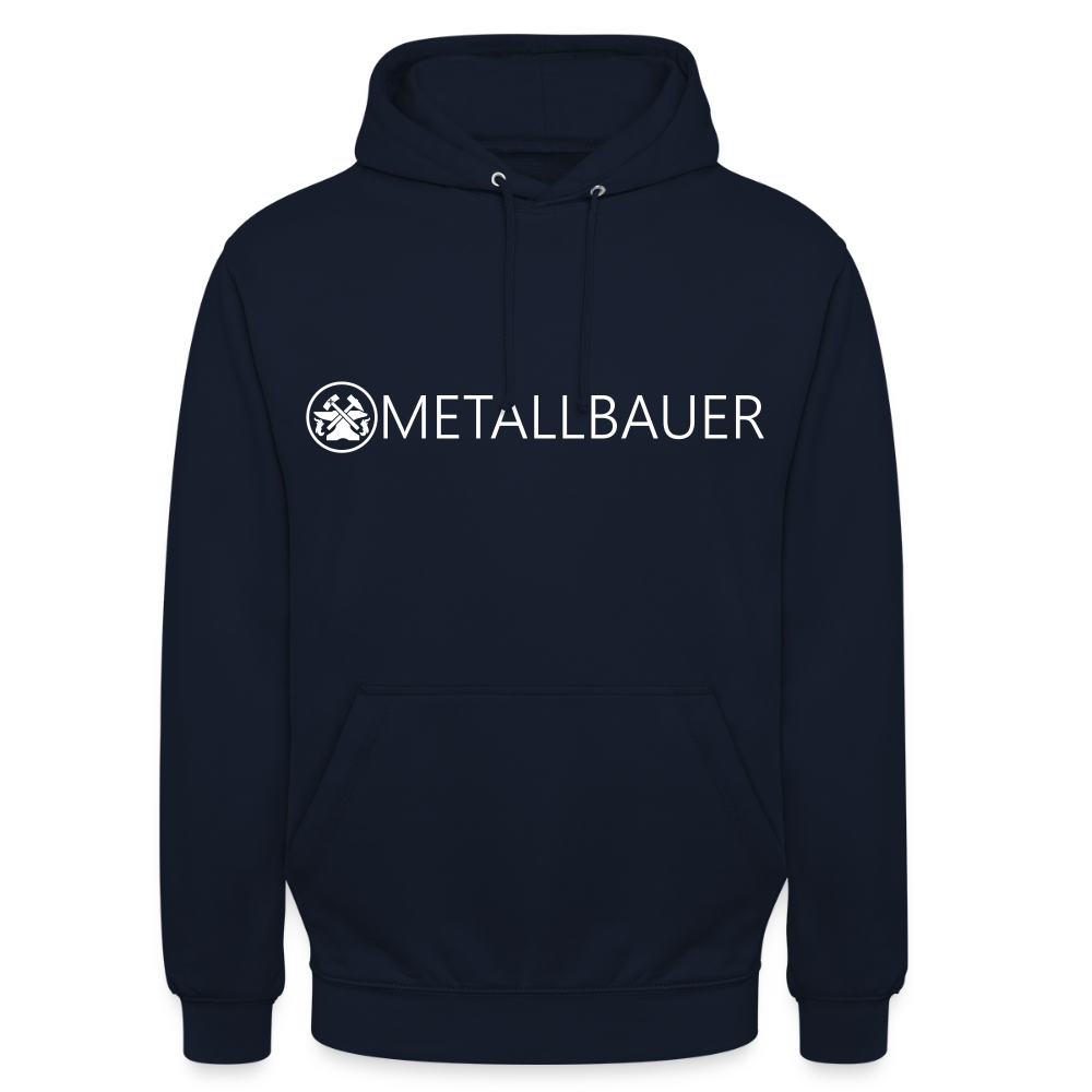 Unisex Hoodie "Metallbauer" Navy Unisex Hoodie {{ color }}