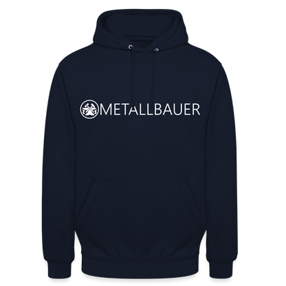 Unisex Hoodie "Metallbauer" Navy Unisex Hoodie {{ color }}