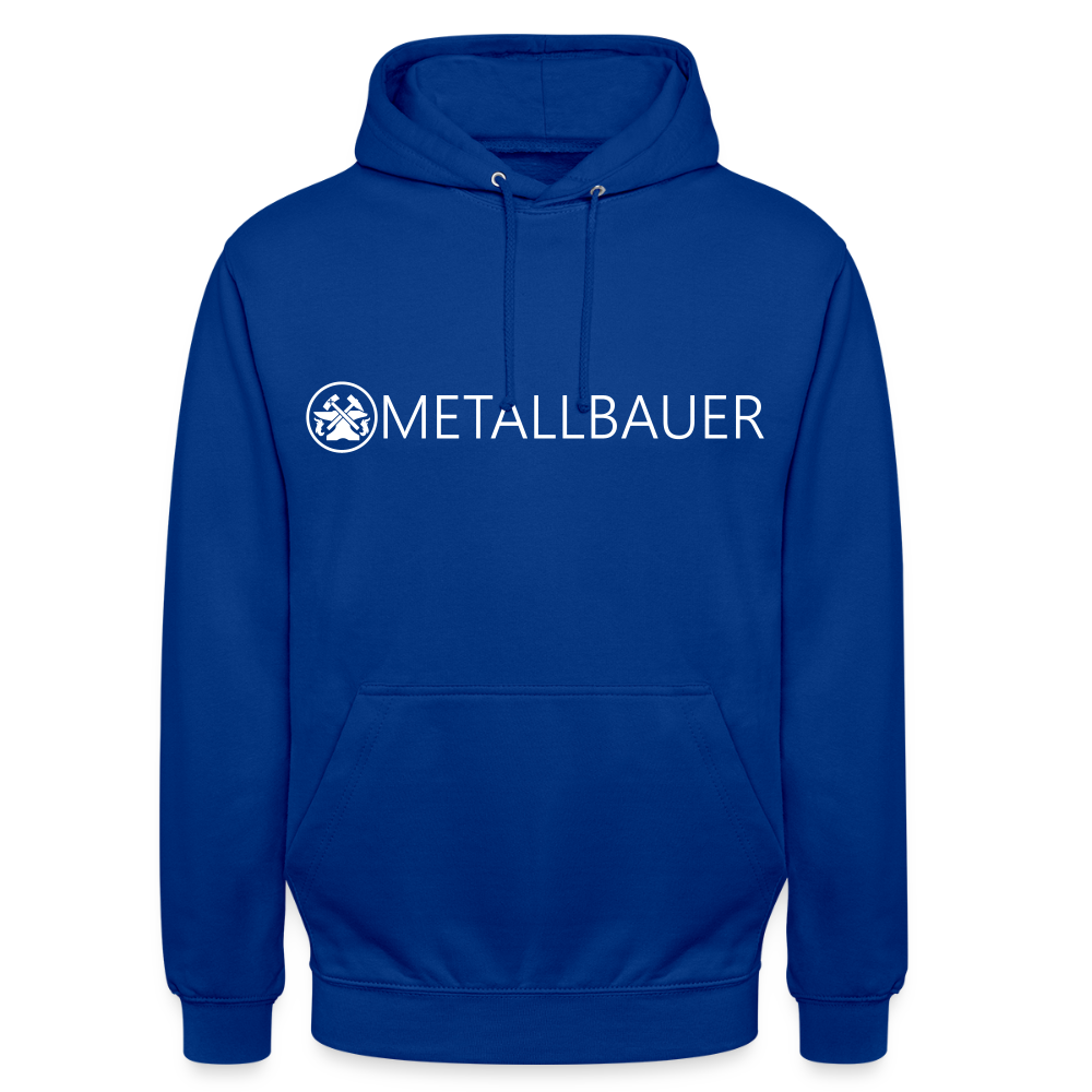 Unisex Hoodie "Metallbauer" Royalblau Unisex Hoodie {{ color }}