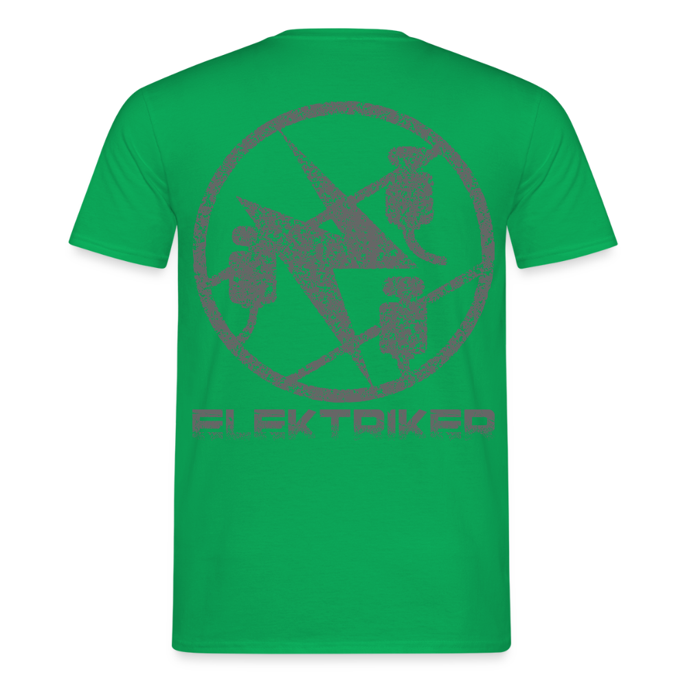 Unisex T-Shirt "Elektriker" Kelly Green Männer T-Shirt {{ color }}