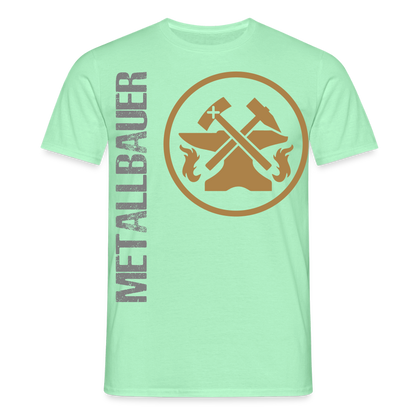 Unisex T-Shirt "Metallbauer" Mintgrün Männer T-Shirt {{ color }}