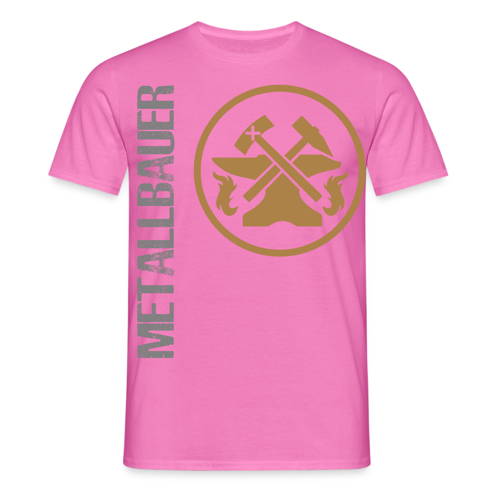 Unisex T-Shirt "Metallbauer" Pink Männer T-Shirt {{ color }}